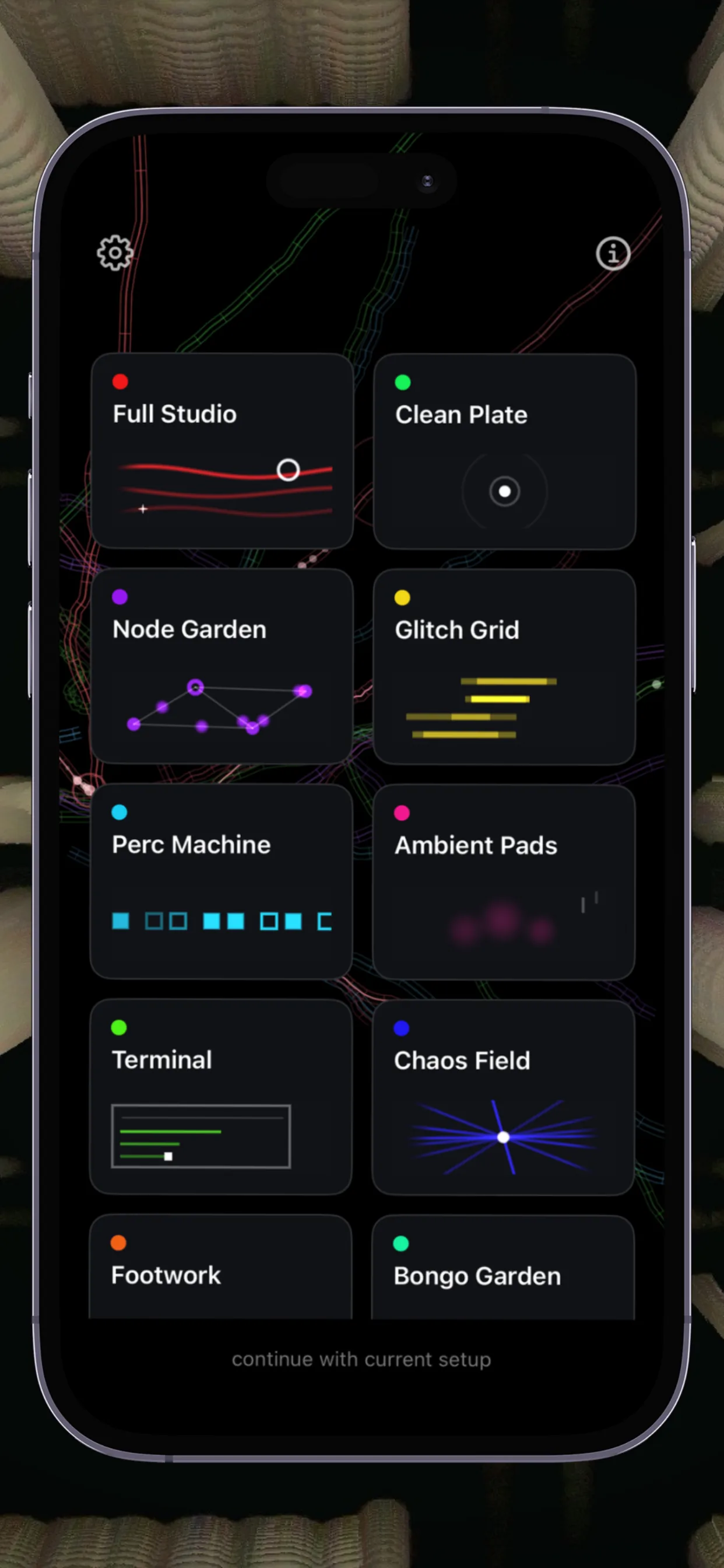Bungee iPhone screenshot 1